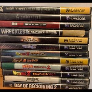 GameCube game Lot